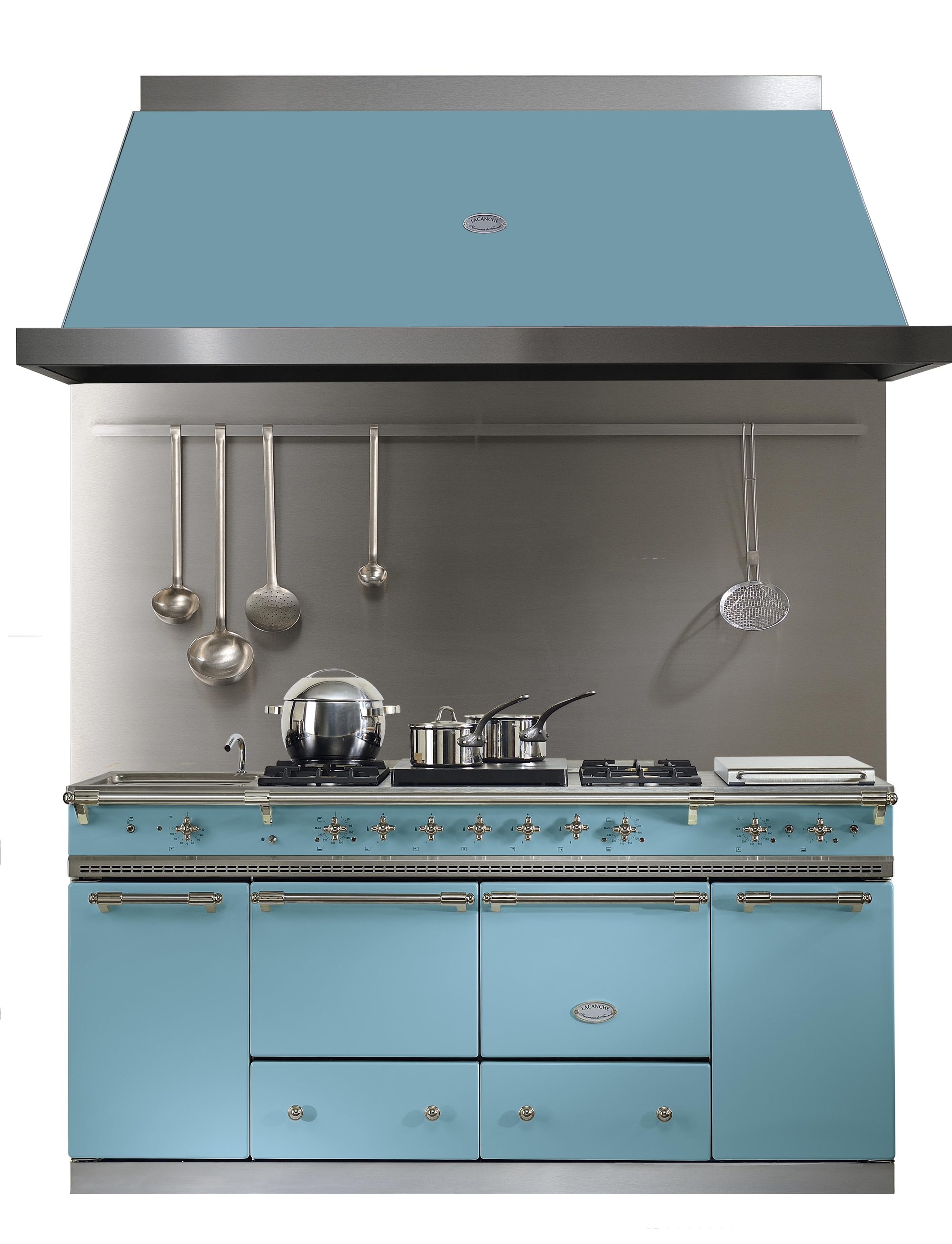 Lacanche Cluny 1800 in Corail with hood